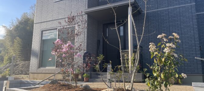 造園工事をさせて頂きました！　奈良県香芝市