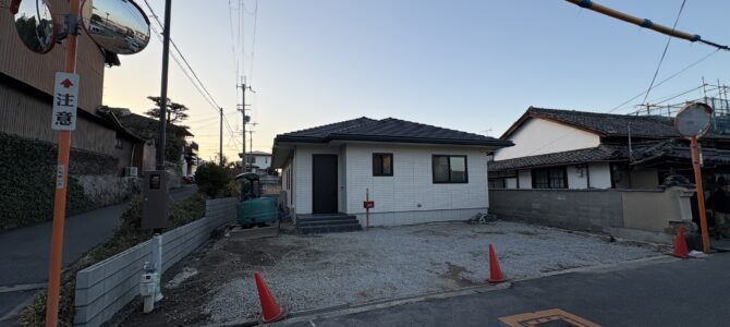 新築外構工事着工しております。in大和郡山市